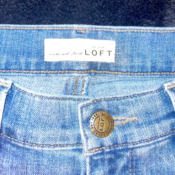 Loft Destress Boyfriend Jeans - Picture 5 of 5